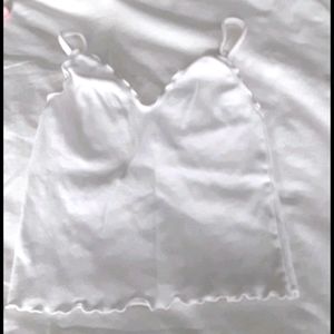 Nicolette ruffle tank